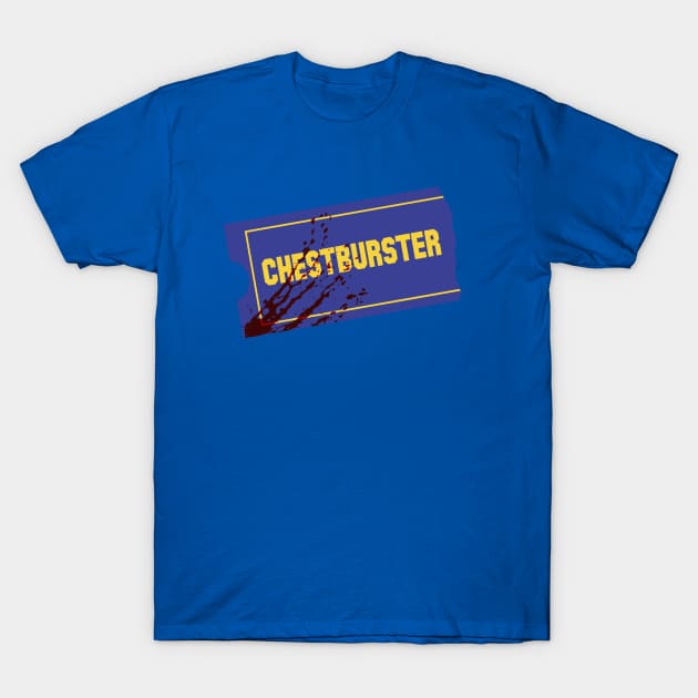 Blockbuster Chestburster T-Shirt by DemShirtsTho